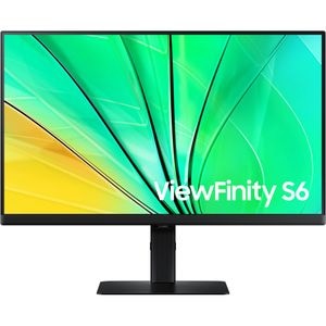 Monitor LED IPS SAMSUNG ViewFinity S6 Smart LS24D600EAUXEN, 24", QHD, 100Hz, negru