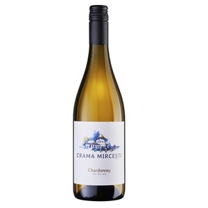 Vin alb sec Crama Mircesti Chardonnay, 0.75L
