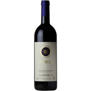 Vin rosu sec Bolgheri Sassicaia 2018, 0.75L
