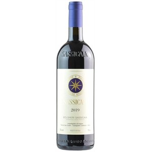 Vin rosu sec Bolgheri Sassicaia 2019, 0.75L