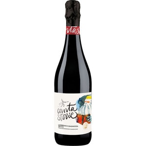 Vin spumant rosu sec Cantina Casali Lambrusco Cantastorie, 0.75L