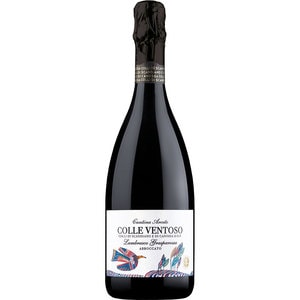 Vin spumant rosu Cantina Casali Lambrusco Colle Venteso Grasparossa Abboccato, 0.75L