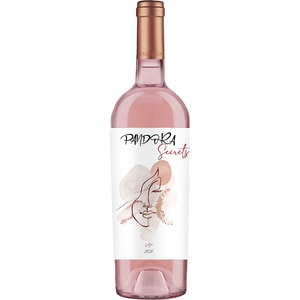 Vin rose sec Crama Pandora Pandora Secrets Rose, 0.75L