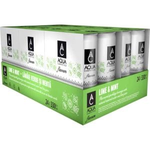 Apa minerala AQUA CARPATICA Lamaie & Menta bax 0.33L x 24 doze