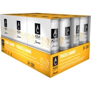 Apa minerala AQUA CARPATICA Piersica & Mango bax 0.33L x 24 doze
