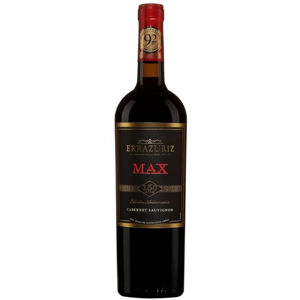 Vin rosu sec Errazuriz Max Cabernet Sauvignon 2019, 0.75L