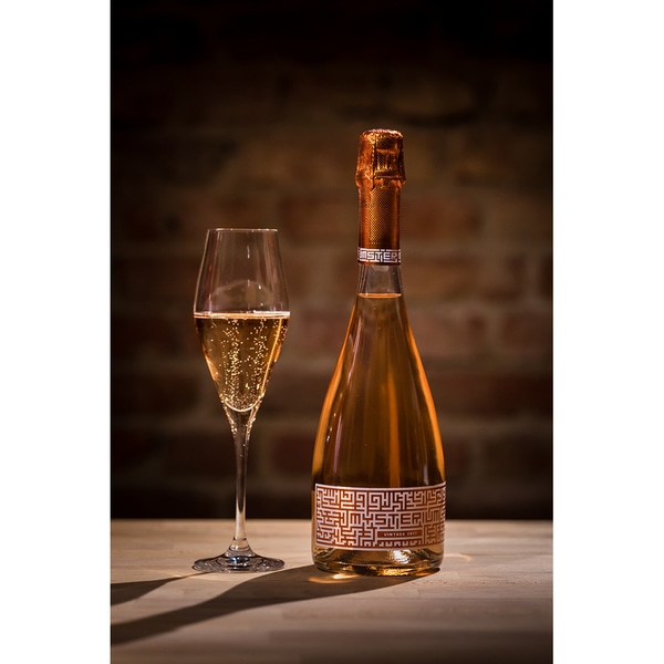 Vin spumant rose Jidvei Mysterium Brut, 0.75L