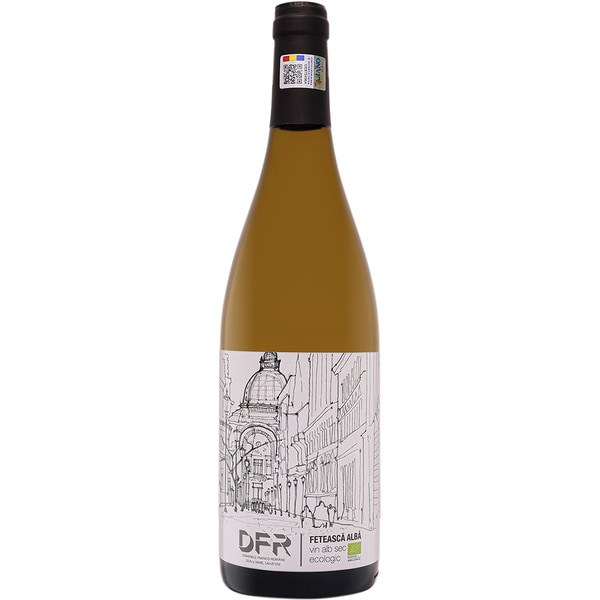 Vin alb sec Domeniile Franco Romane Feteasca Alba Bio, 0.75L