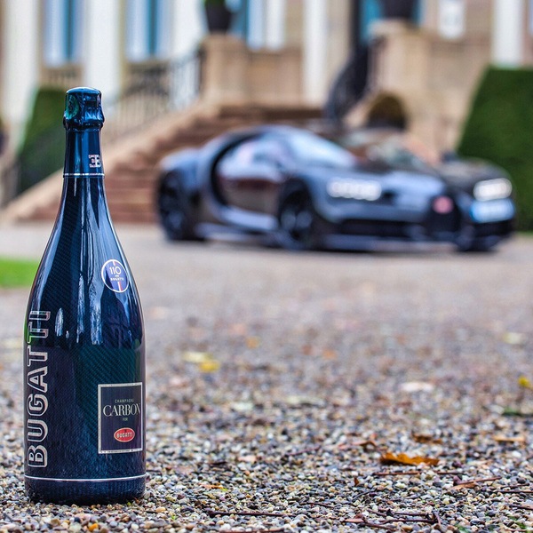 Sampanie alba Carbon Bugatti GBX 2002, 0.75L
