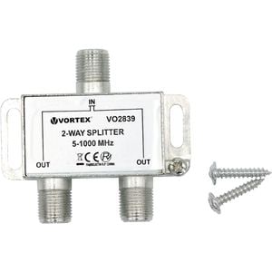 Spliter CATV VORTEX VO2839, 2 canele, Tip-F