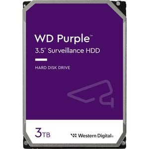 Hard Disk Supraveghere WD Purple, 3TB, 5400 RPM, SATA3, 256MB, WD33PURZ