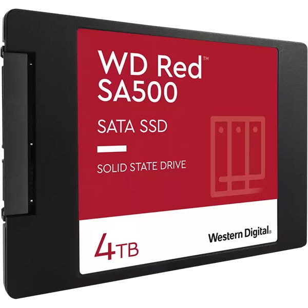 Solid-State Drive (SSD) WESTERN DIGITAL Red SA500 NAS, 4TB, SATA3, 2.5", WDS400T1R0A