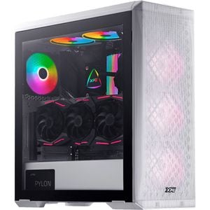 Carcasa PC XPG Defender, USB 3.0, fara sursa, alb
