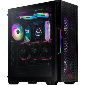 Carcasa PC XPG Starker Air, USB 3.0, fara sursa, ARGB, negru