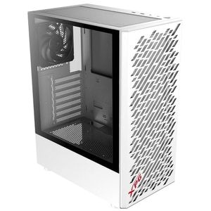 Carcasa PC XPG Valor Air, USB 3.2 Type-C Gen1, fara sursa, alb