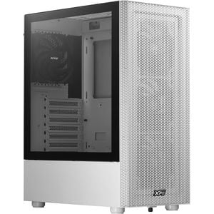 Carcasa PC XPG Valor Mesh, USB 3.2 Type-C Gen1, fara sursa, alb