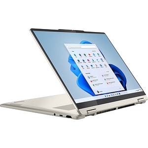 Laptop 2 in 1 LENOVO Yoga 7 14AKP10, AMD Ryzen AI 7 350 pana la 5GHz, 14" 2.8K Touch, 32GB, 1TB, AMD Radeon, Windows 11 Home, Seashell