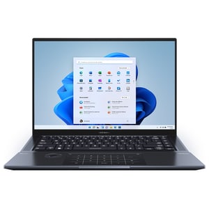 Laptop ASUS Zenbook Pro 16X OLED UX7602ZM-ME022X, Intel Core i7-12700H pana la 4.7GHz, 16" 4K UHD Touch, 16GB, SSD 1TB, NVIDIA GeForce RTX 3060 6GB, Windows 11 Pro, negru