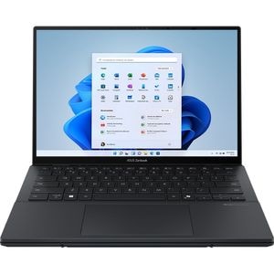 Laptop ASUS Zenbook Duo OLED UX8406CA-PZ166X, Intel Core Ultra 9 285H pana la 5.4GHz, 14" 3K Touch, 32GB, SSD 1TB, Intel Arc Graphics, Windows 11 Pro, Inkwell Gray