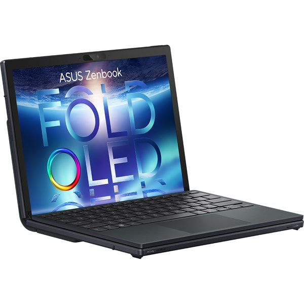 Laptop 2 in 1 ASUS Zenbook 17 Fold OLED UX9702AA-MD007X, Intel Core i7-1250U pana la 4.7GHz, 17.3" 2.5K Touch, 16GB, SSD 1TB, Intel Iris Xe, Windows 11 Pro, negru