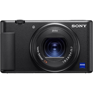 Camera video Vlogging SONY ZV-1A, 20.1MP, 4k, Wi-Fi, negru